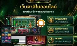 เข้าใจระบบเว็บคาสิโนออนไลน์ ตั้งแต่บัญชีเดียวหลายค่าย Wallet ร่วมและแยก ประวัติรายการ ข้อมูลโต๊ะสดกับ RNG และคำว่าเว็บตรงก่อนใช้งาน